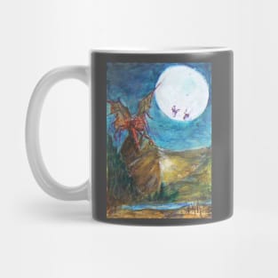 Migo Night Flight: A cthulhu Mythos Design from MooreMythos Mug